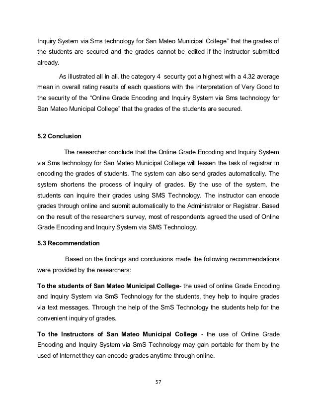 sms based grade inquiry system pdf online grading system thesis pdf